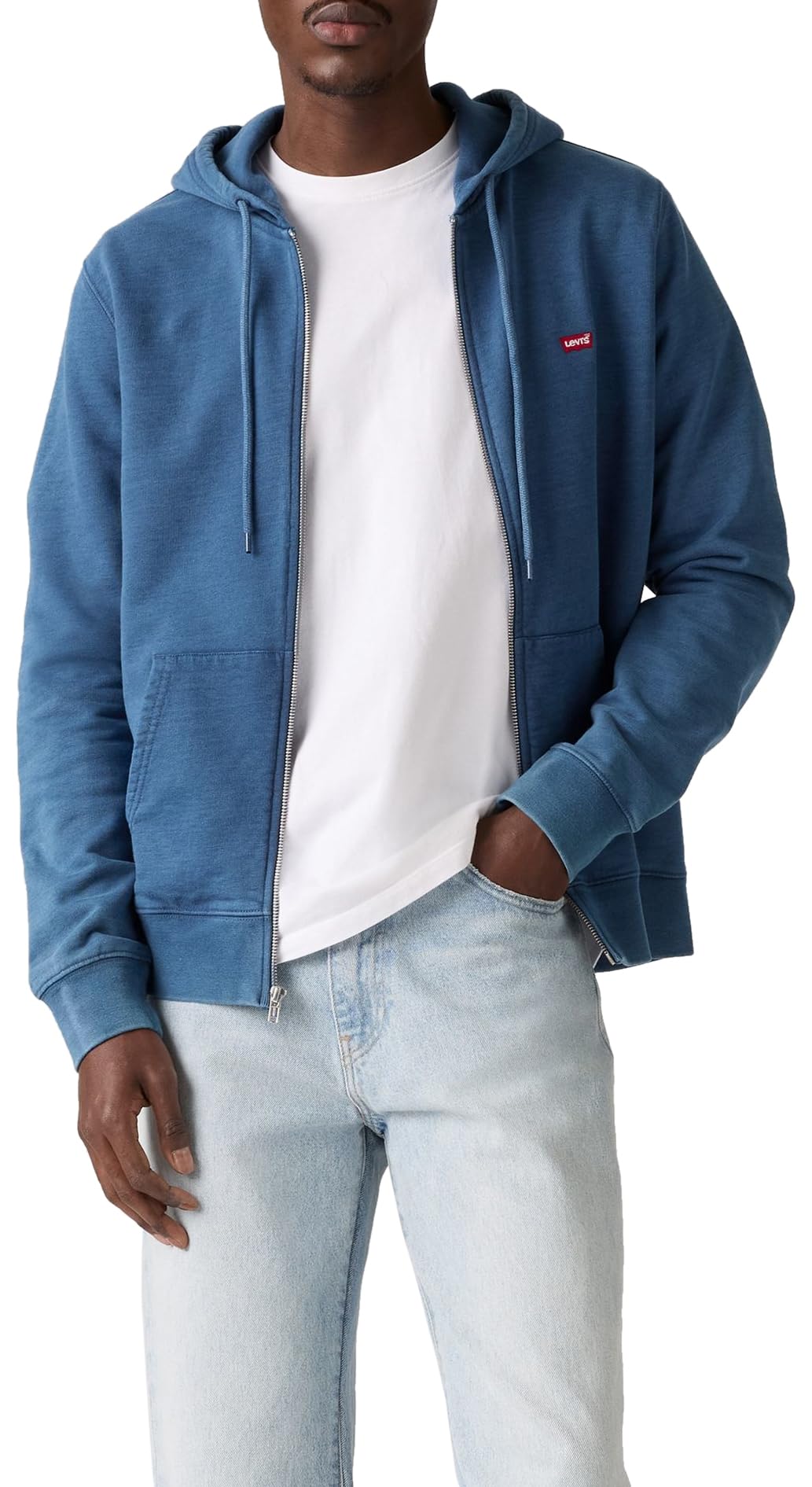 Levi's The Original Hm Zip Up True Indigo Mid I, True Indigo Mid Indi, M