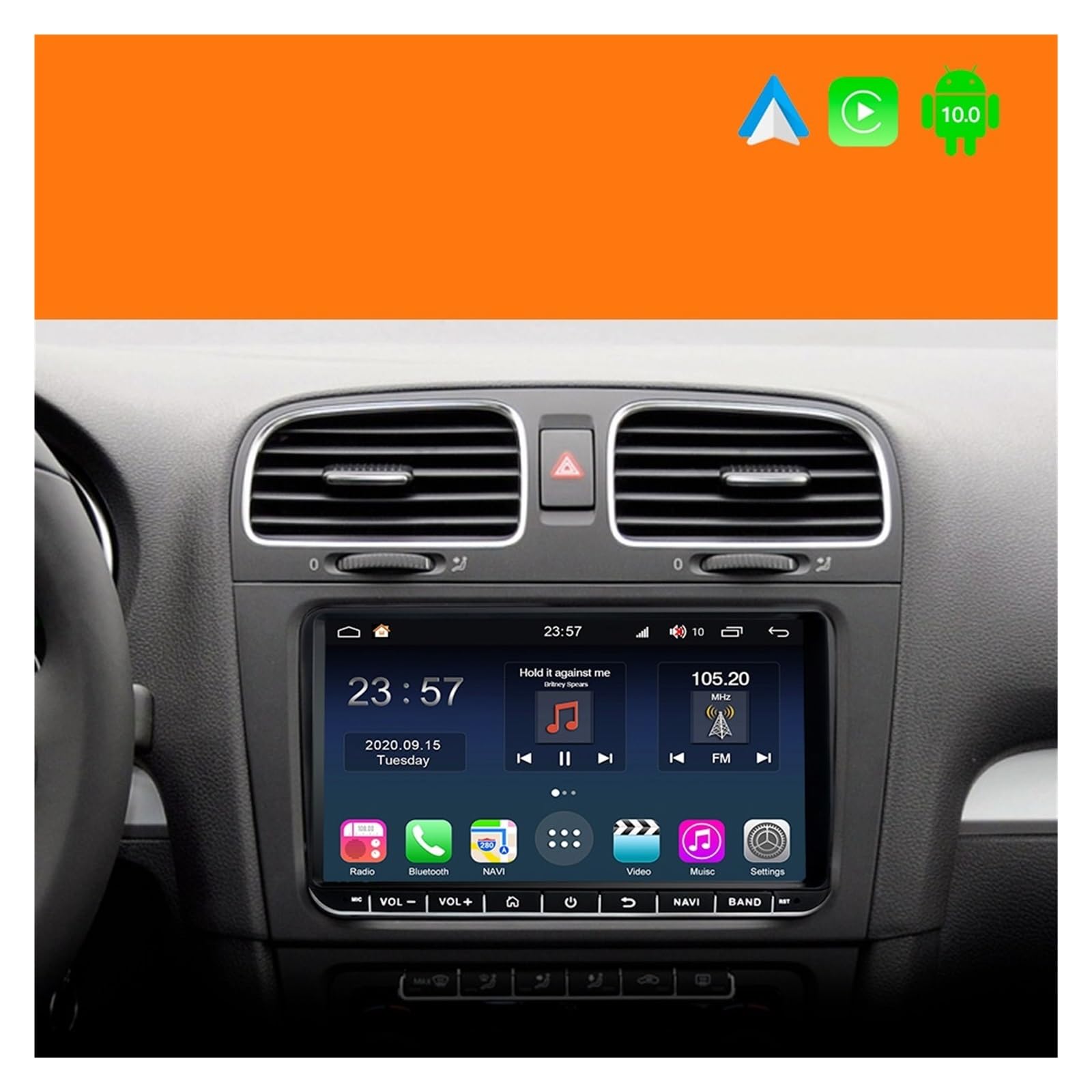 Lettore multimediale autoradio Chiaro E Responsive(2 16G Fan-Cam)