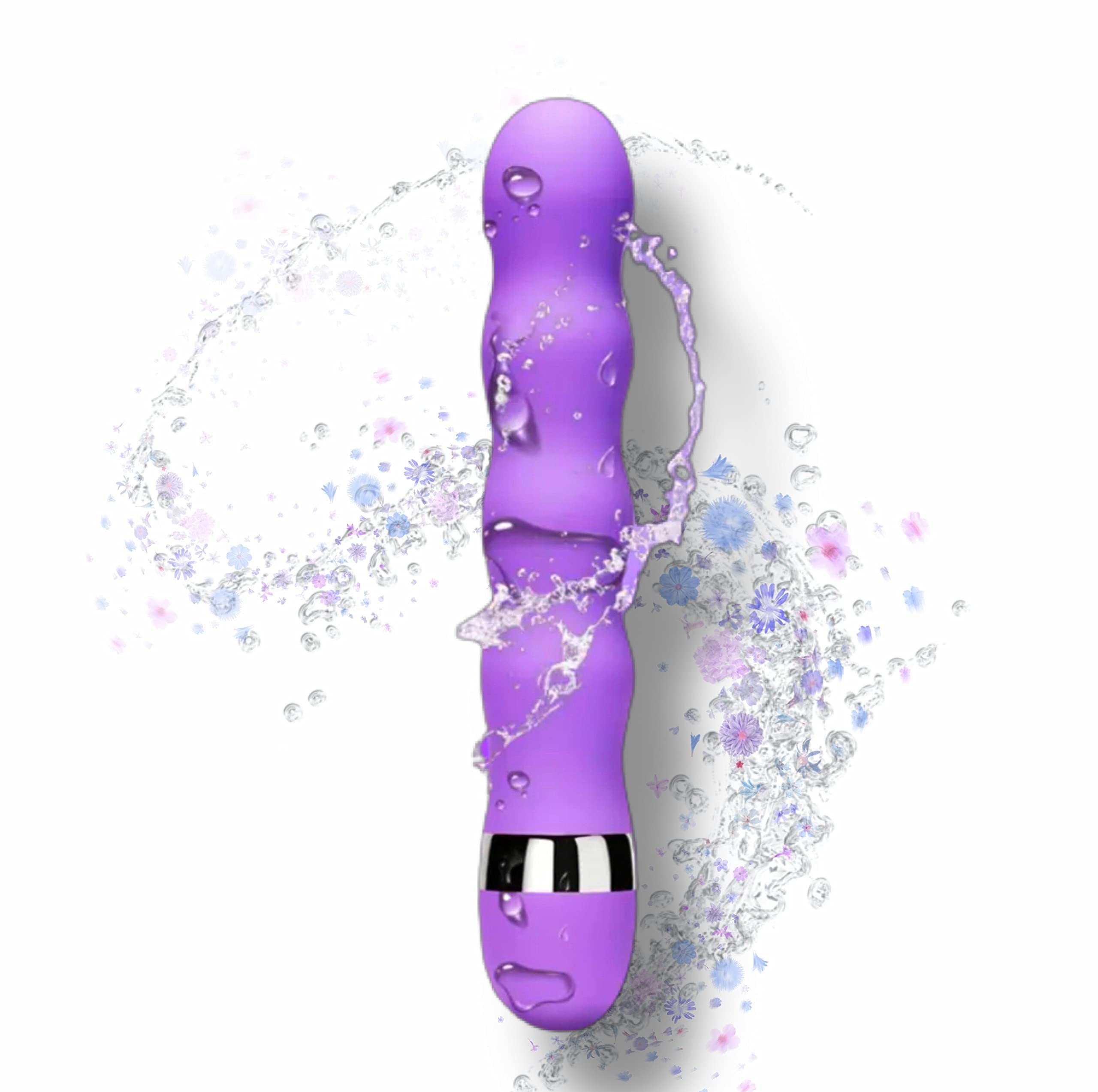 Vibromasseur Poin-G Clitoris Anal - Jouet Sexuel USB Silicone Noir - POMFW Neuf