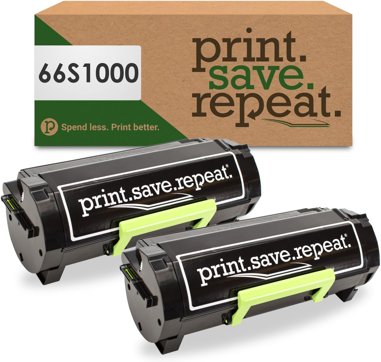 Print.Save.Repeat. Lexmark 66S1000 Remanufactured Toner Cartridge for MS531, MS631, MS632, MX532, MX632 [5,000 Pages]