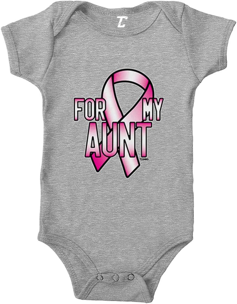 Tcombo for My Aunt - Breast Cancer Ribbon Bodysuit