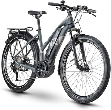 RAYMON Tourray E 6.0 - Bicicleta eléctrica para mujer (52 cm ...