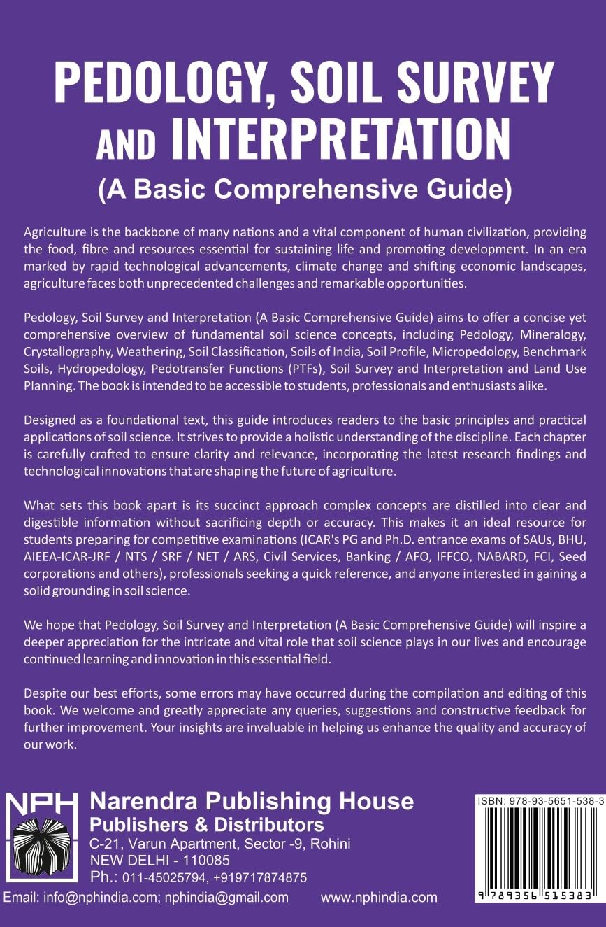Pedology, Soil Survey and Interpretation : Comprehensive Guide