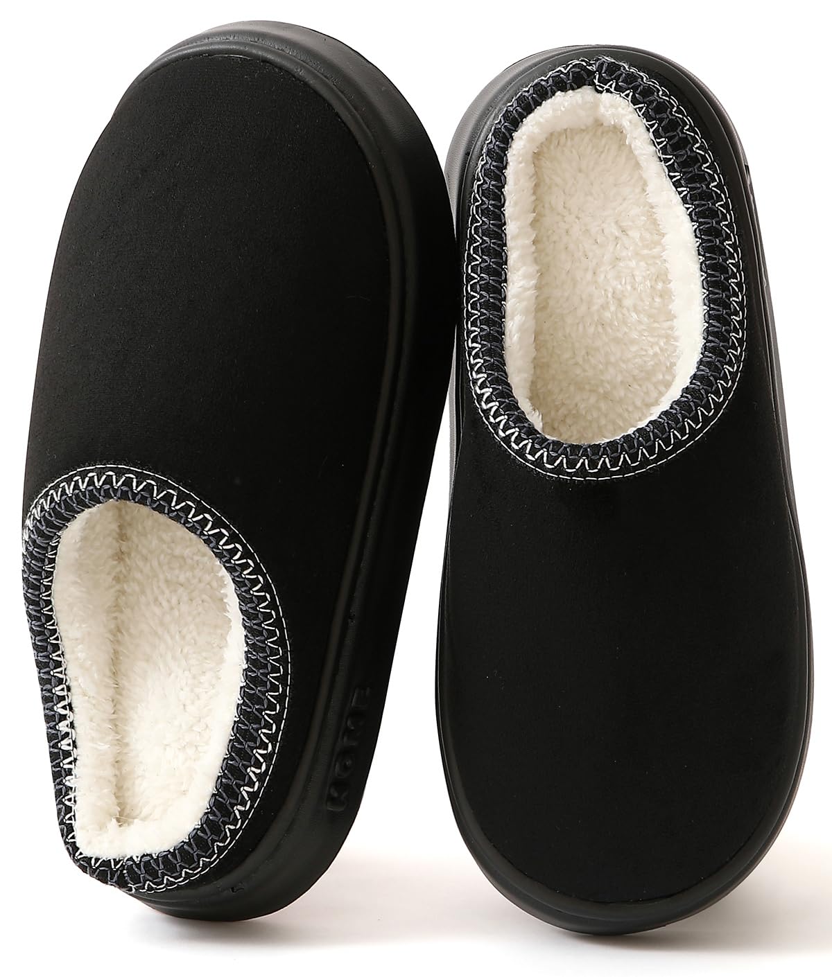 Women's Fuzzy Memory Foam Slippers Lightweight Home Slippers Fluffy Winter House Shoes Indoor and Outdoor