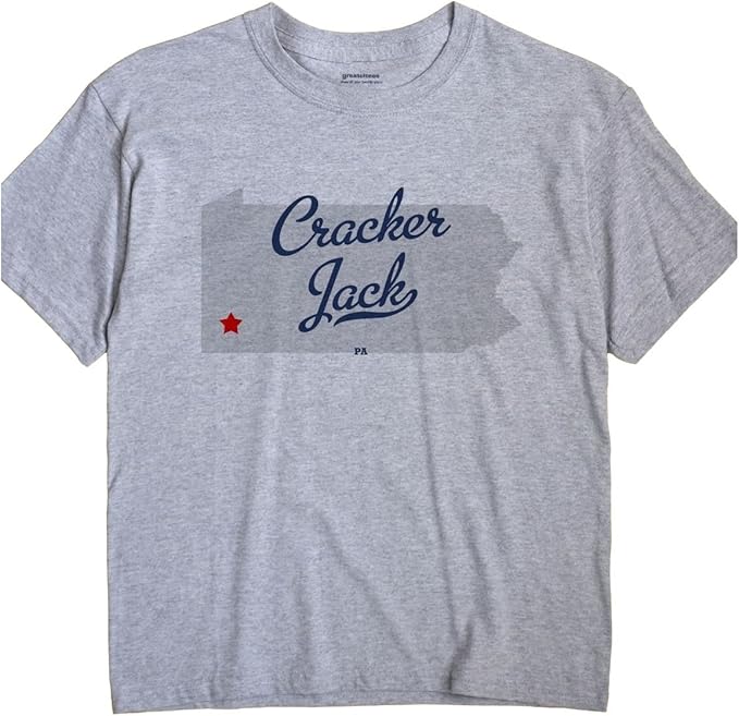 Cracker Jack Pennsylvania TShirt MAP Clothing, Shoes