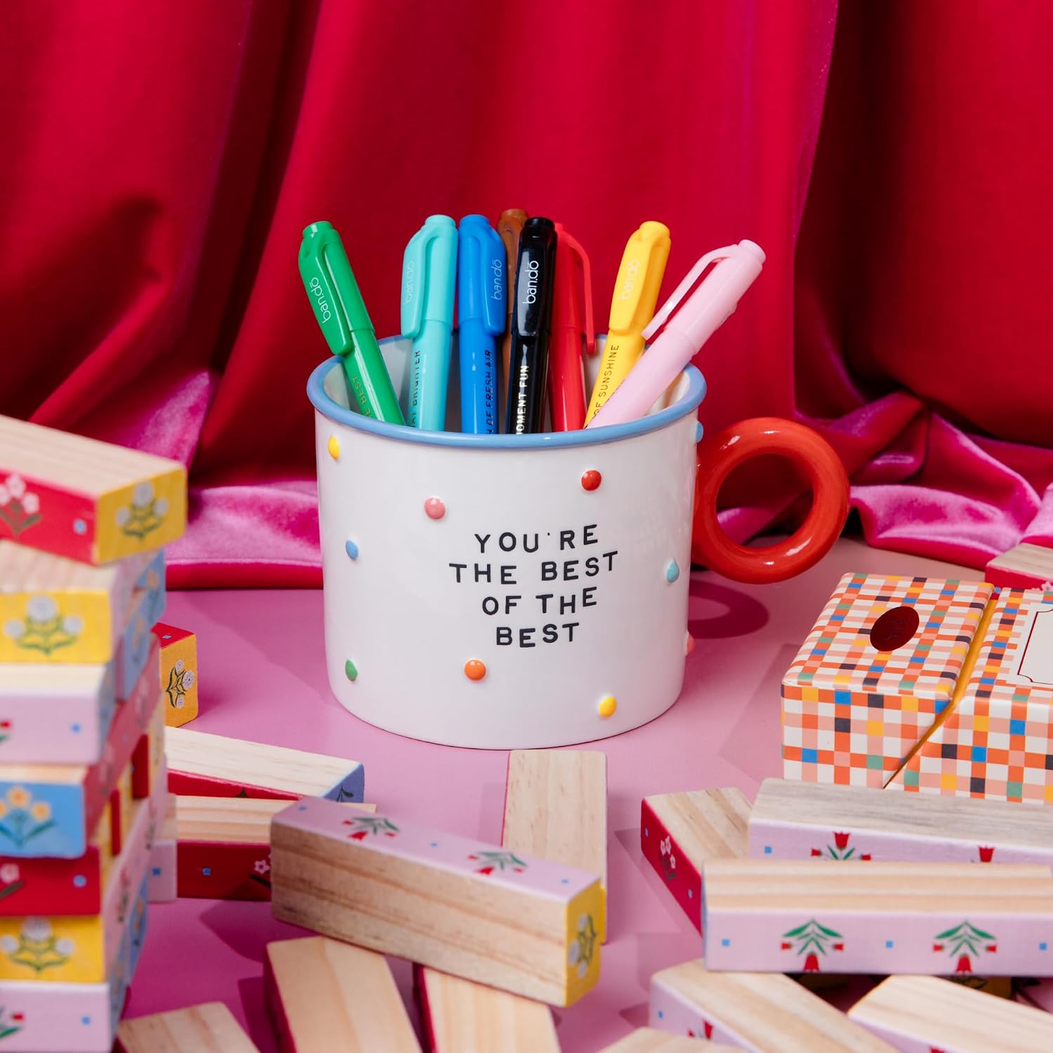 ban.do 16 oz Ceramic Mug, You Make Every Moment Fun