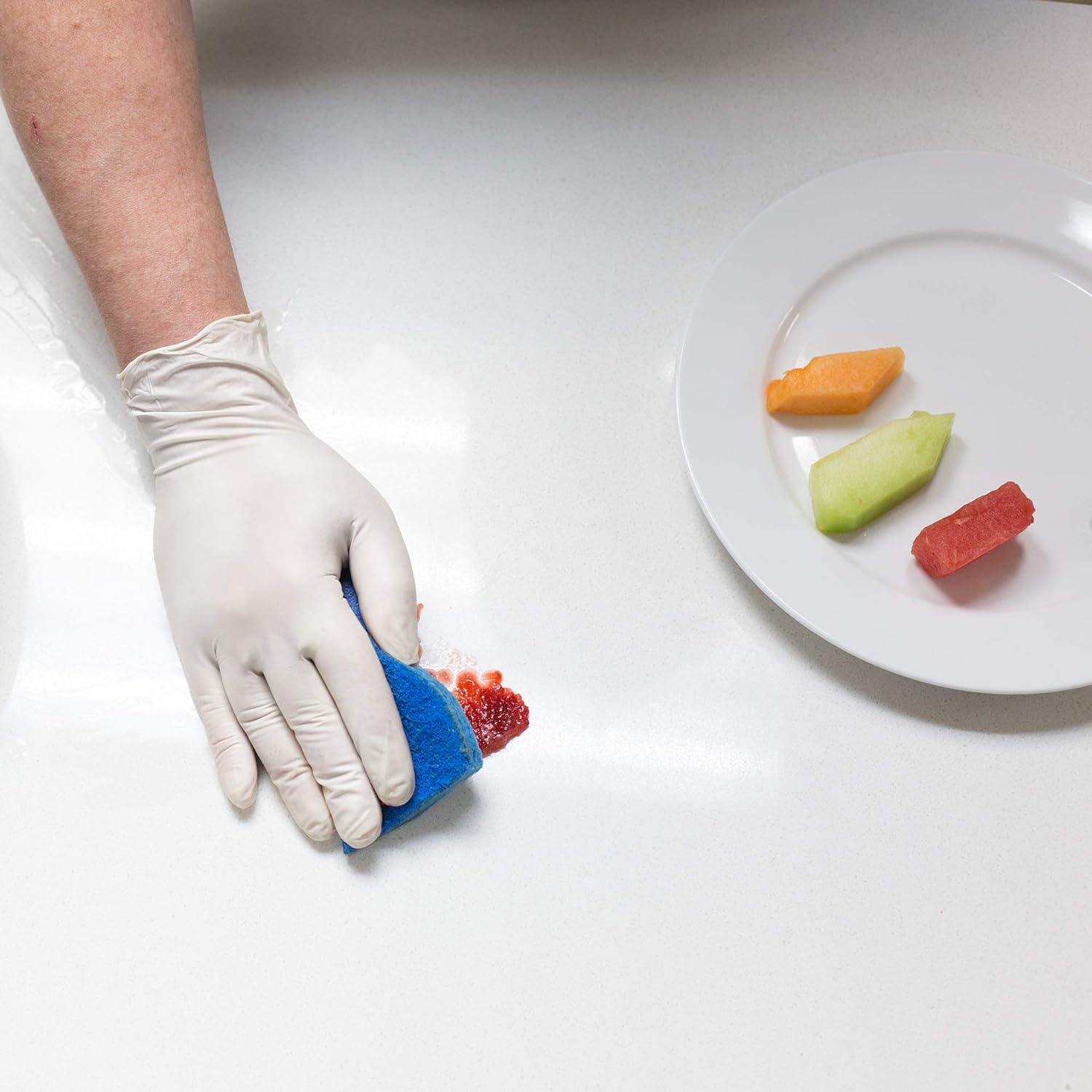 Nеw Arrіvаlѕ AMMEX Medical Ivory Stretch Synthetic Vinyl Gloves, Box of 100, 4 mil, Size Large, Latex Free, Powder Free, Disposable, Non-Sterile, VSPF46100-BX 🔥 Hоt Dеаlѕ AMMEX Medical Ivory Stretch Synthetic Vinyl Gloves, Box of 100, 4 mil, Size Large, Latex Free, Powder Free, Disposable, Non-Sterile, VSPF46100-BX