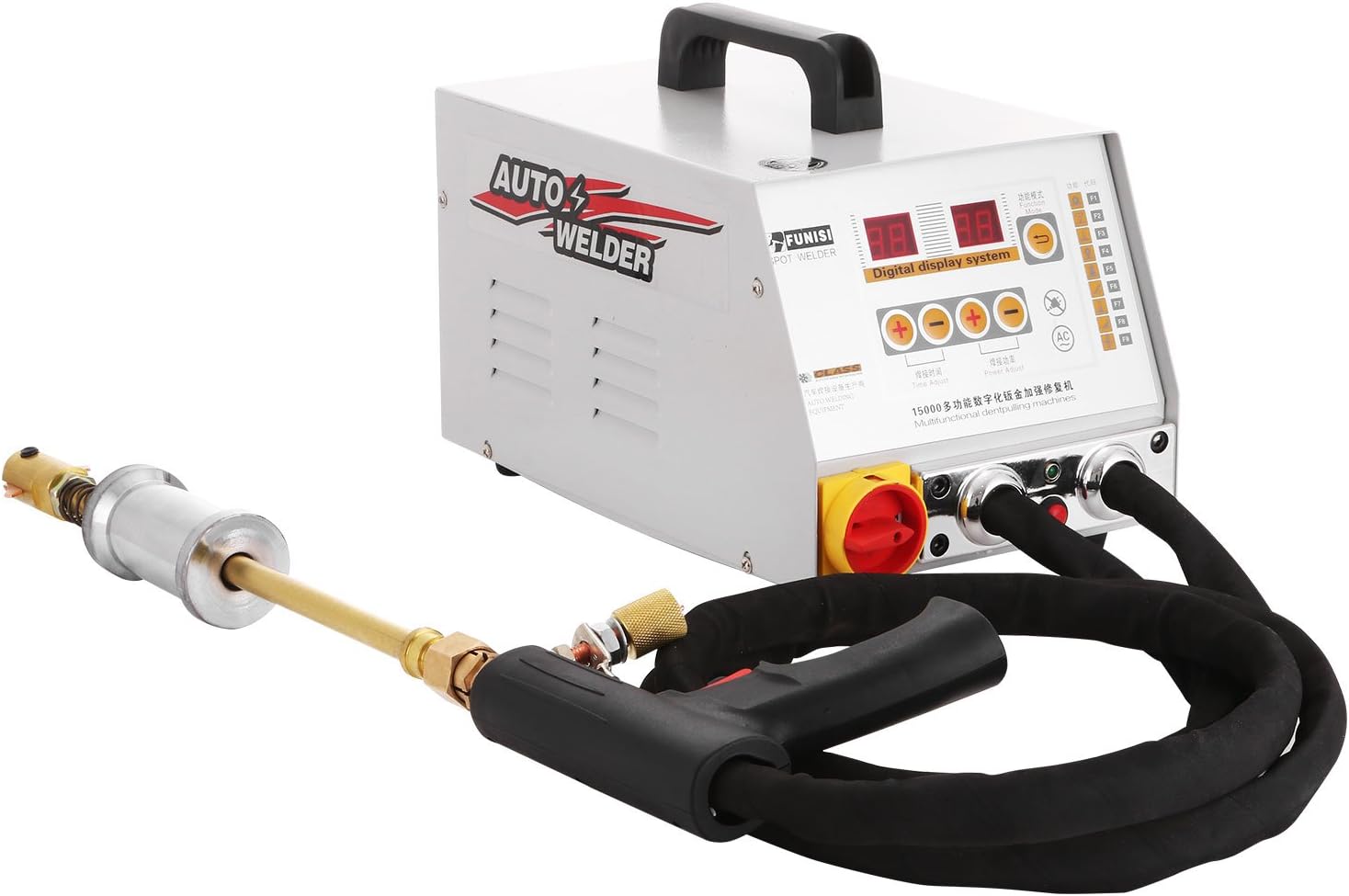 Worldhero Dent Puller Repair Kit 12KW Spot Welder 2600A Car Dent Repair for Vehicle Panel Spot Puller Dent Bonnet Door Repair (2600A)