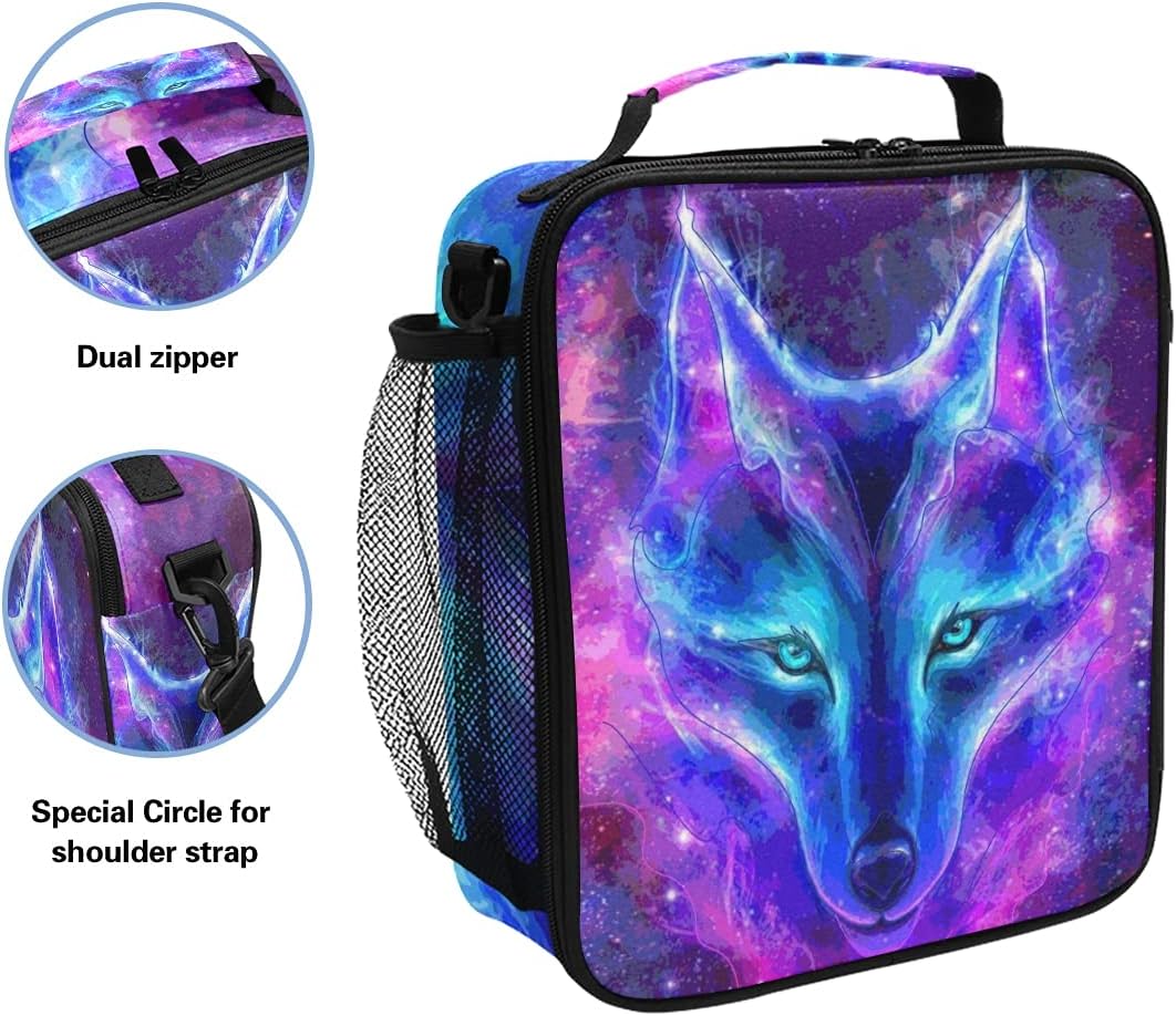 Close-up of dual zipper and shoulder strap attachment point