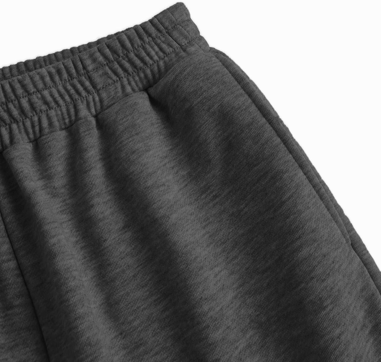 Men's Baggy Sweatpants Wide Leg Lounge Sweat Pants with Pockets - Image 2