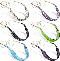 Vista 1 de Weewooday 6 piezas de correa para gafas de sol antideslizantes para niños, retenedor de cordón