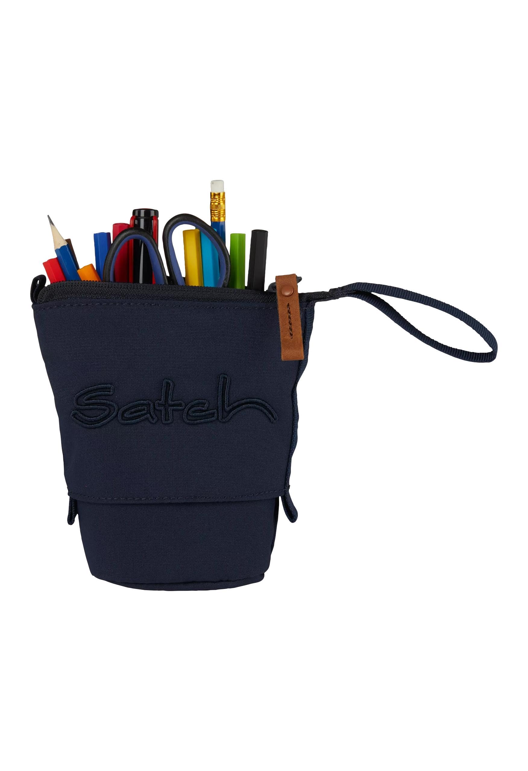 Mitama Astuccio Scuola 3 Scomparti, HIP-HOP DIAMOND, Contenuto 47 pz, Completo di Matite, Pennarelli, Portapenne Scuola Elementare Bambina