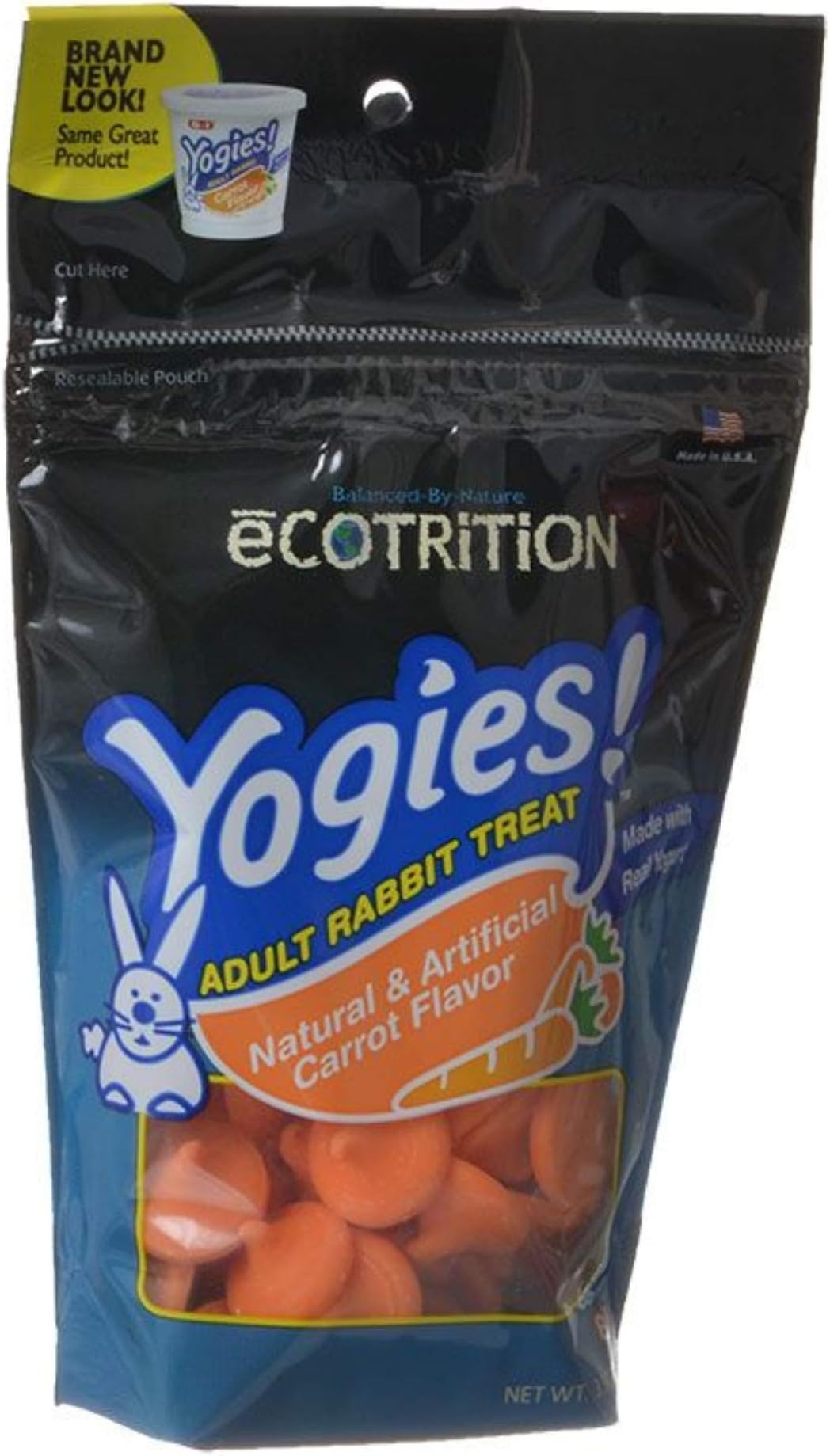 8 in 1 Yogies Carrot Flavor Rabbit 3.5oz