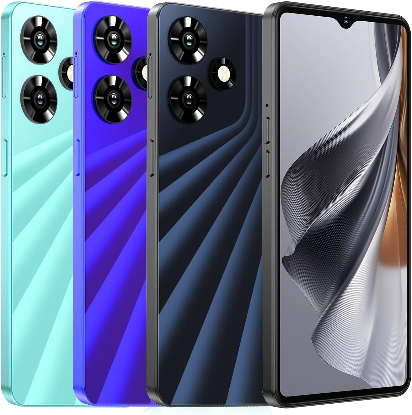 Xgody 13 Pro 6.56'' HD Screen 4G LTE Unlocked Phone, 15MP+5MP