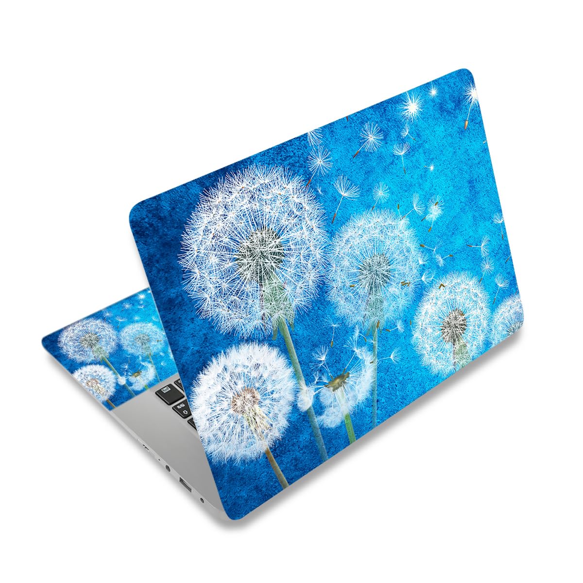 Laptop Skin Sticker Decal,12" 13" 13.3" 14" 15" 15.4" 15.6" Laptop Skin Sticker Protector Cover for Toshiba Hp Samsung Dell Apple Acer Leonovo Sony Asus Laptop Notebook (Dandelion)