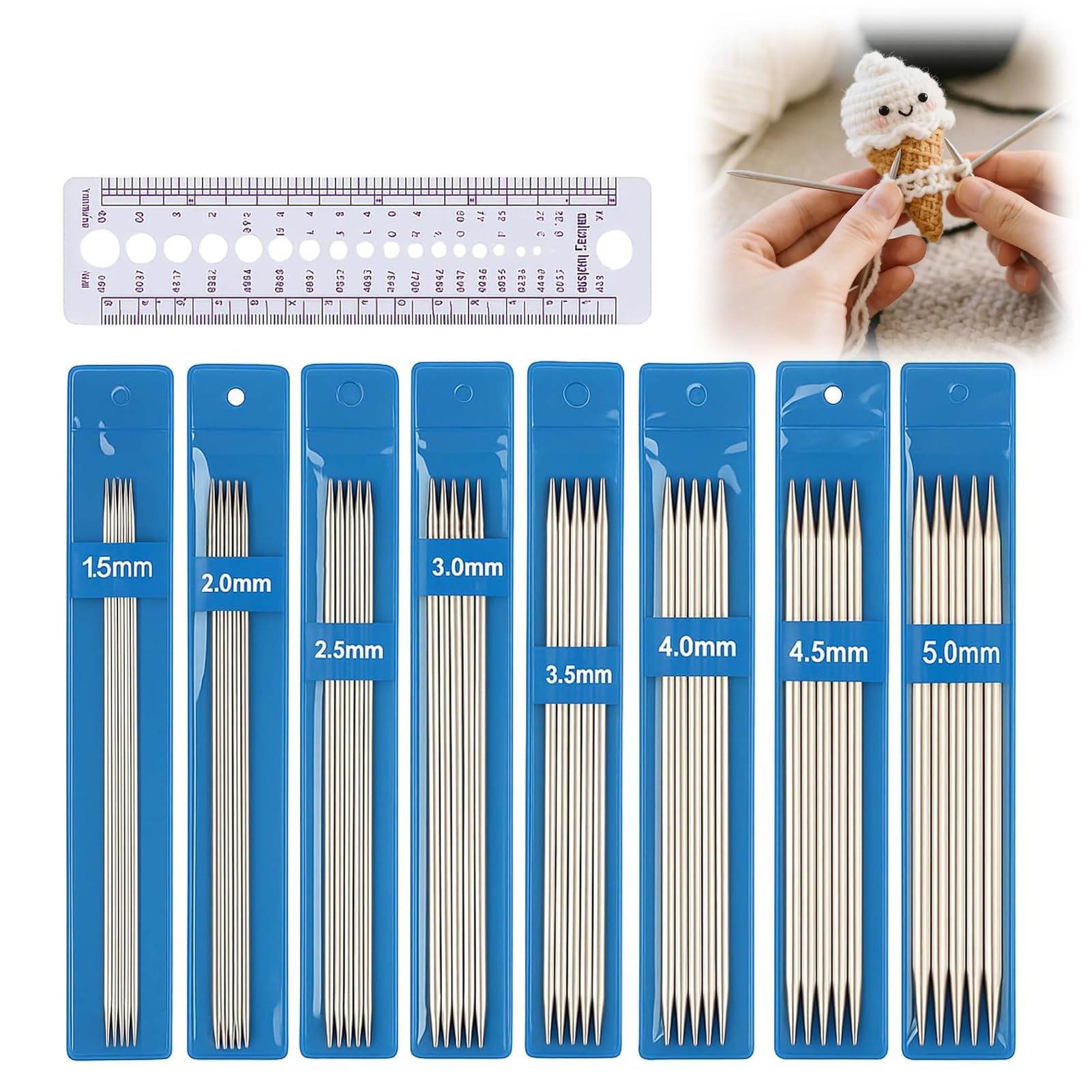 Pro Classic Double Pointed Needles Set