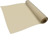 Vista 1 de TANG Rollo de tela para sombra solar, 8 x 50 pies, tela de sombra para jardín, color beige, malla de HDPE, cubierta de pérgola, toldo de repuesto