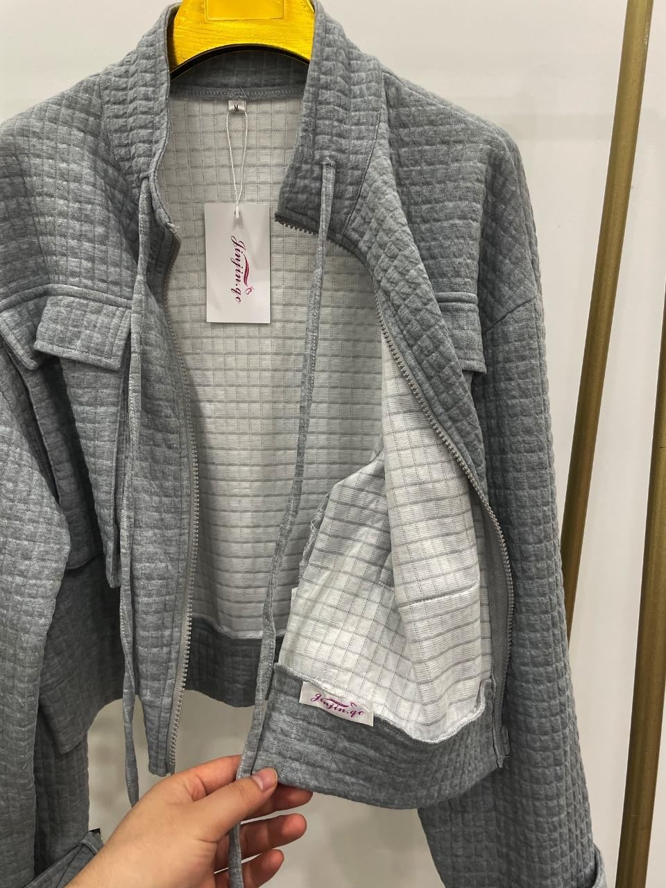 Pullover & Full Zip Moisture Wicking & Breathable Grey