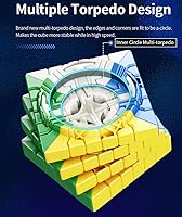 Vista 7 de Willking Moyu Meilong 6x6 M Cubo magnético de velocidad MFJS Meilong 6M V2 6x6 cubo sin etiqueta 2023 última versión