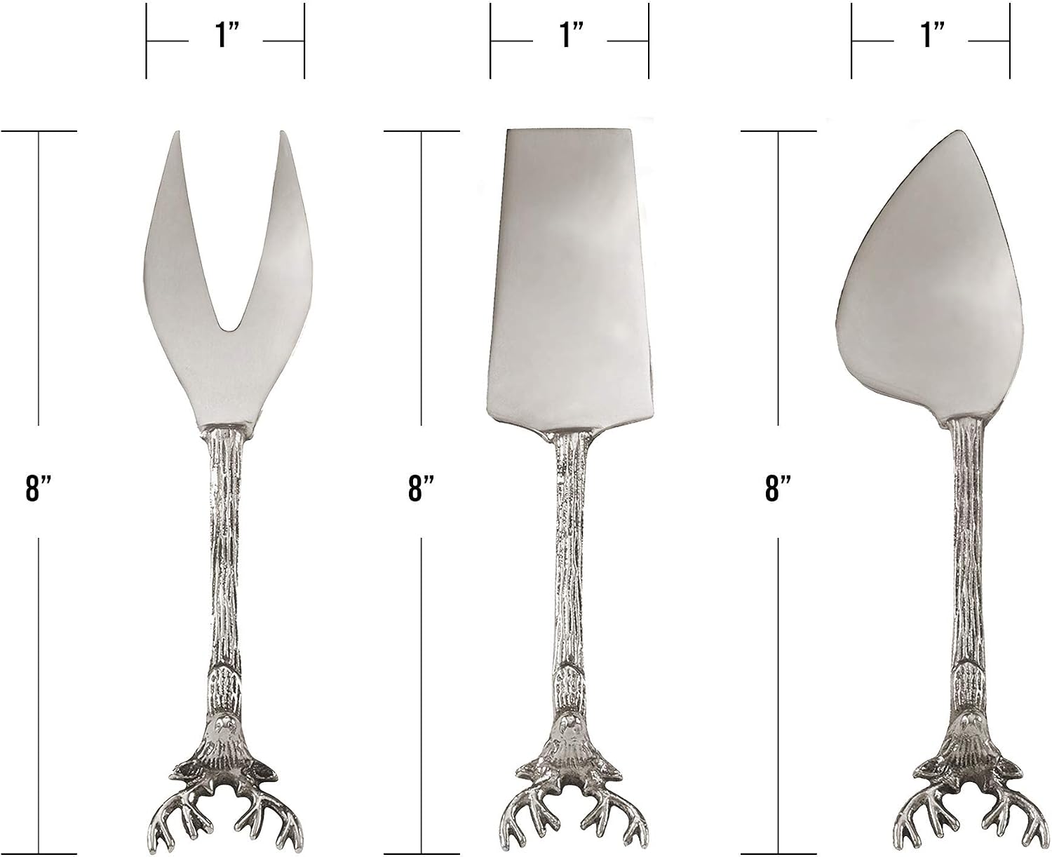 Reindeer Cheese Cutlery (Set of 3)