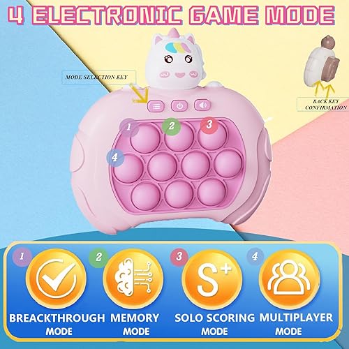 Miniatura 3 de Juguetes creativos para aliviar el estrés, rompecabezas de descompresión, máquina de juego con botón emergente, novedosos juguetes para ansiedad,