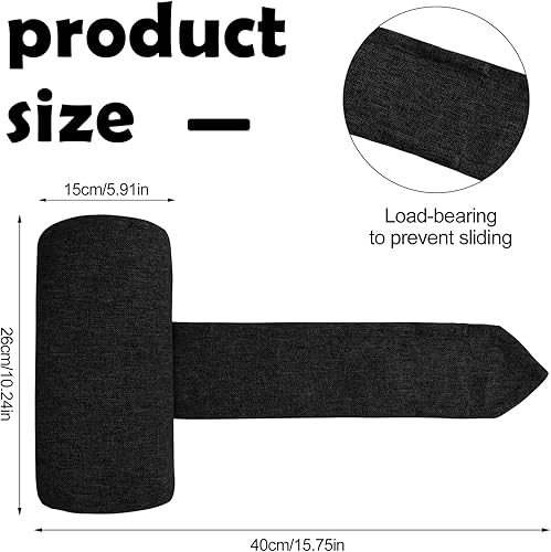 Miniatura 2 de 2 almohadas para reposacabezas para patio, tumbona, sala de estar al aire libre, para todo tipo de clima, tumbona, silla de descanso, almohada