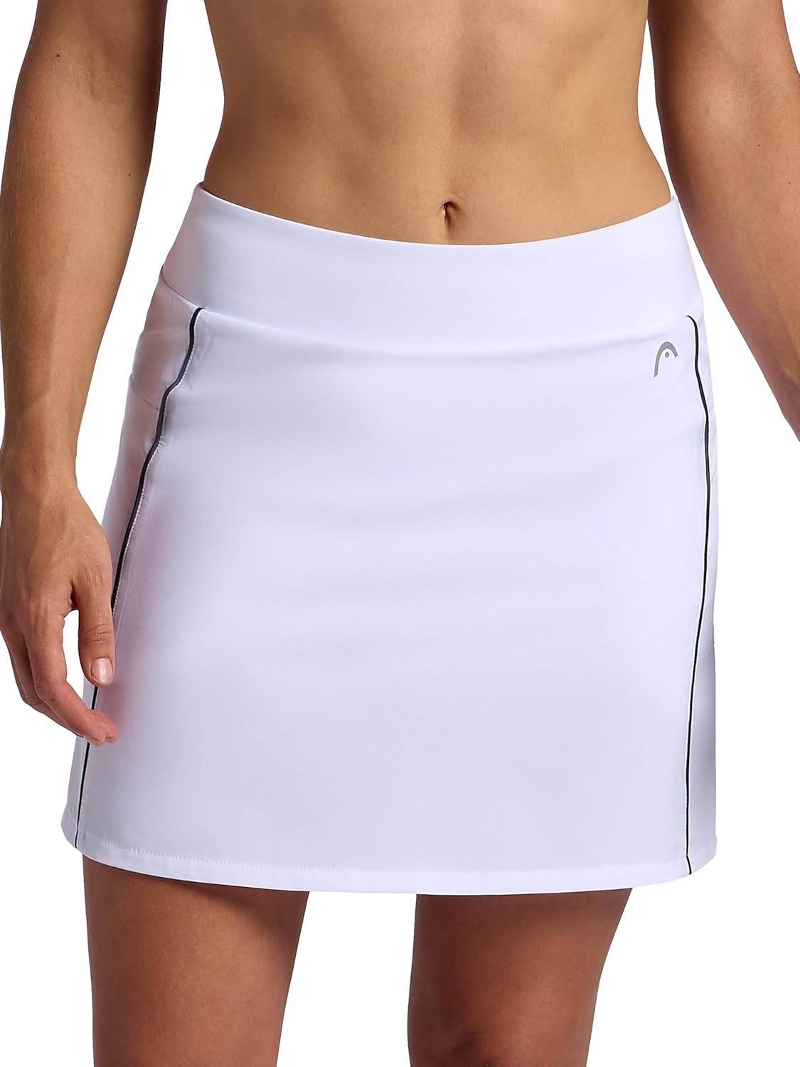 Head Women's Golf Skort, Standard Fit, 17” Inseam, Mid-Rise, Moisture-Wicking, Built-in Compression Shorts with Pockets