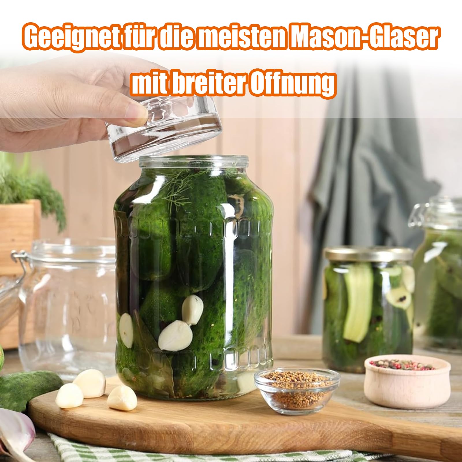 Glasgewichten | Twist-Off glazen potten | Glazen producten