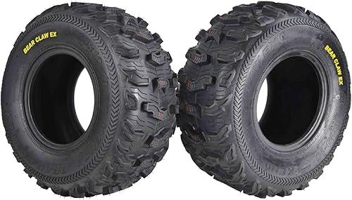 Miniatura 10 de Kenda Bearclaw EX K573-21x7-10 - Neumático delantero para vehículos todo terreno (ATV), UTV y lado a lado (SxS), 6 capas, Bear Claw EX 21x7x10
