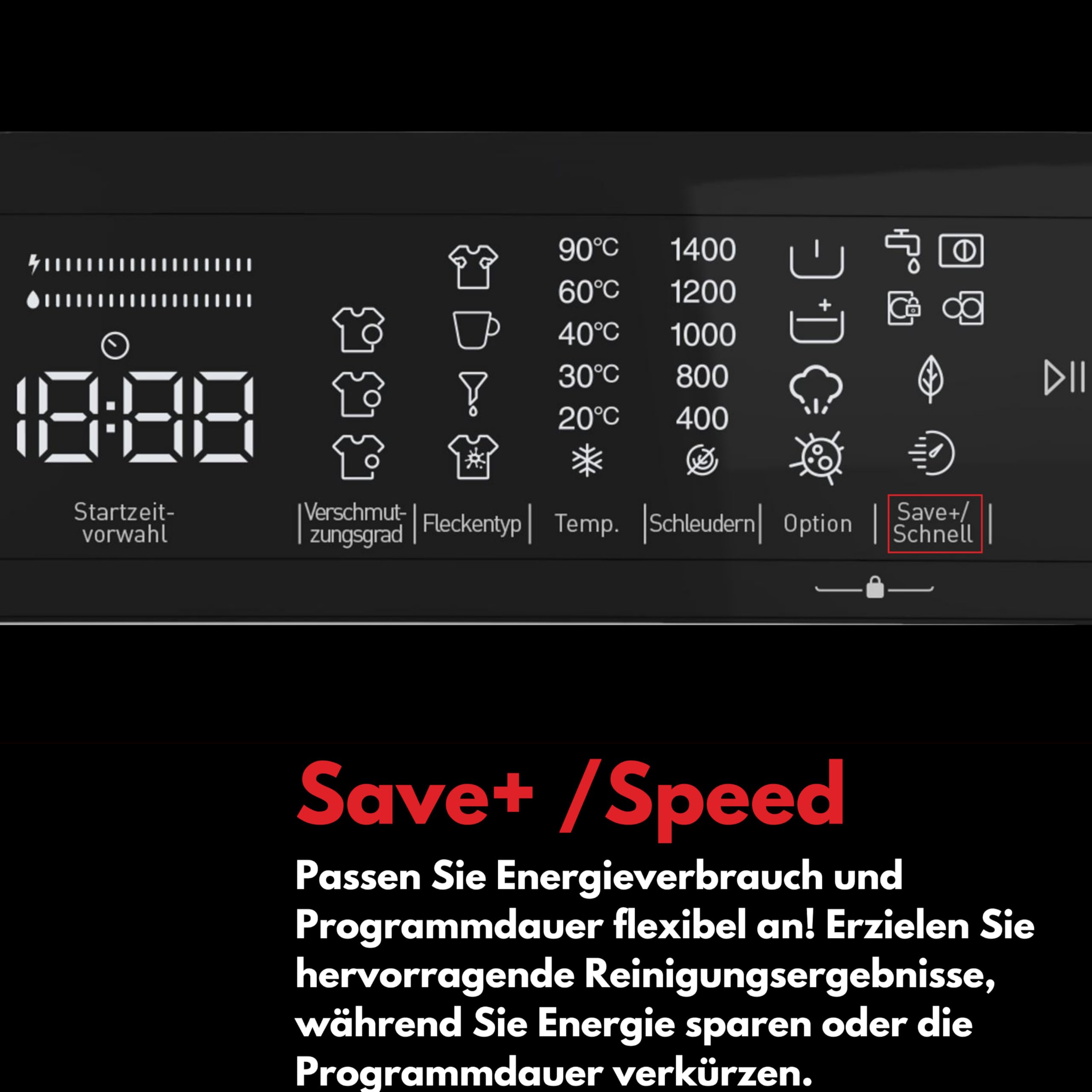 VESTEL WMI 89341 DX Waschmaschine Frontlader, 8 kg, 1400 U/min, Inverter-Motor, Dampf, AquaStop+Switch, Dark Inox