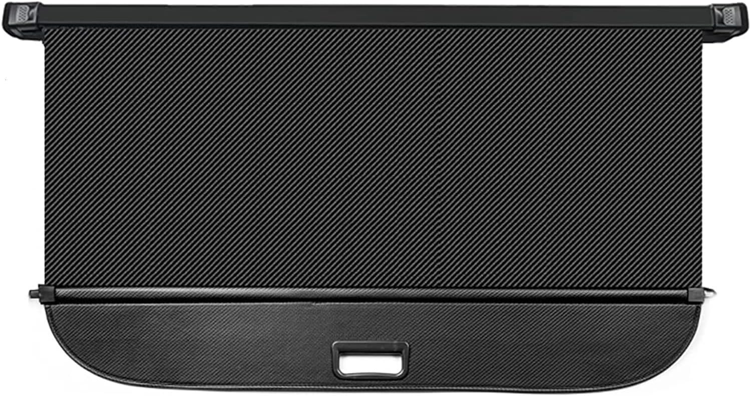 Retractable Cargo Cover Compatible with Mercedes Benz GLB 250 GLB250 4MATIC 5 seat 7 seat 2020-2025 Rear Privacy Screen Car Storage Trunk Luggage Tonneau Security Shade (Carbon Fiber Style)