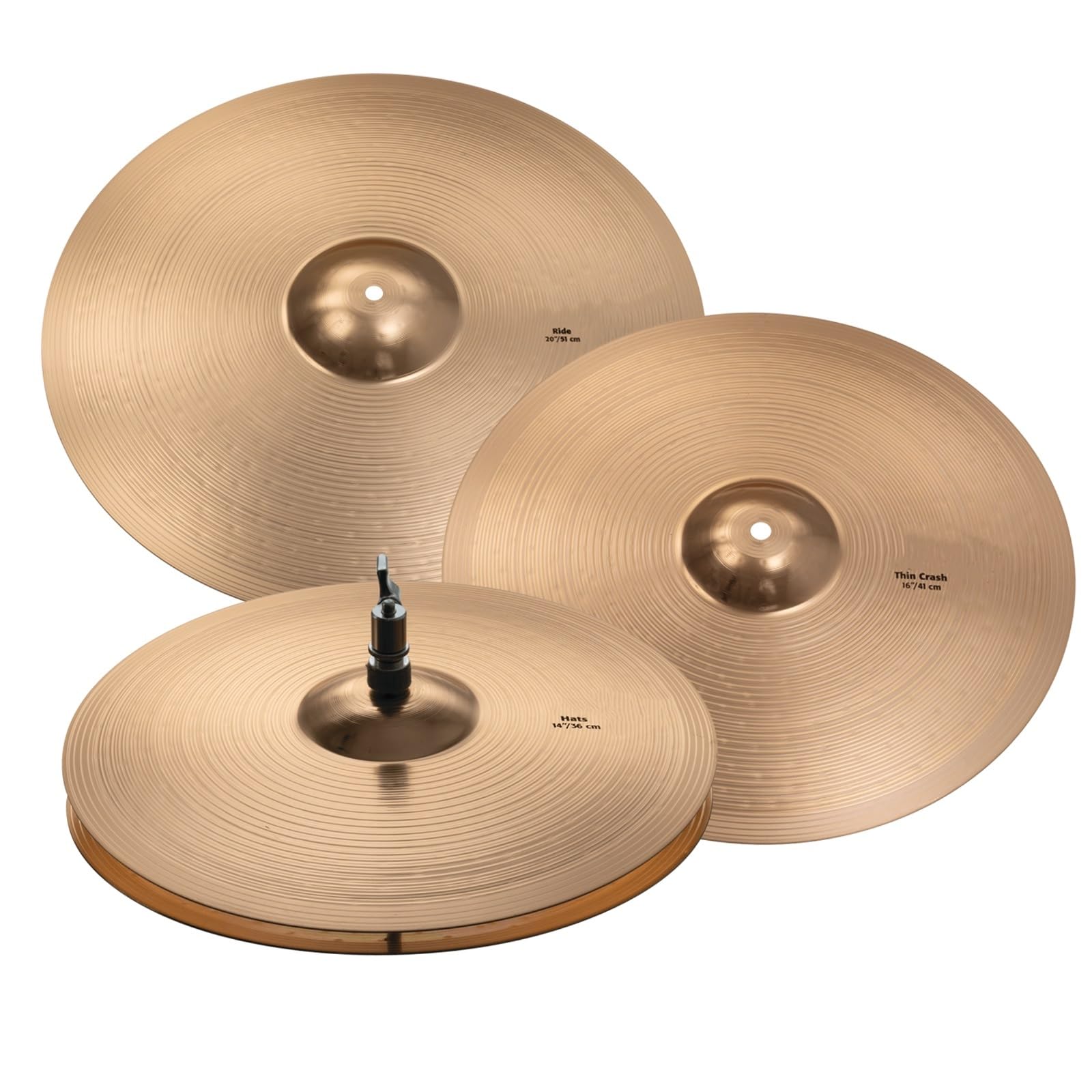 Zestaw Talerzy Perkusyjny Talerze B8X 14-calowy Hi-hat 16-calowy Slap 18-calowy Forte 20-calowe Talerze Ding-ding(4pcs)