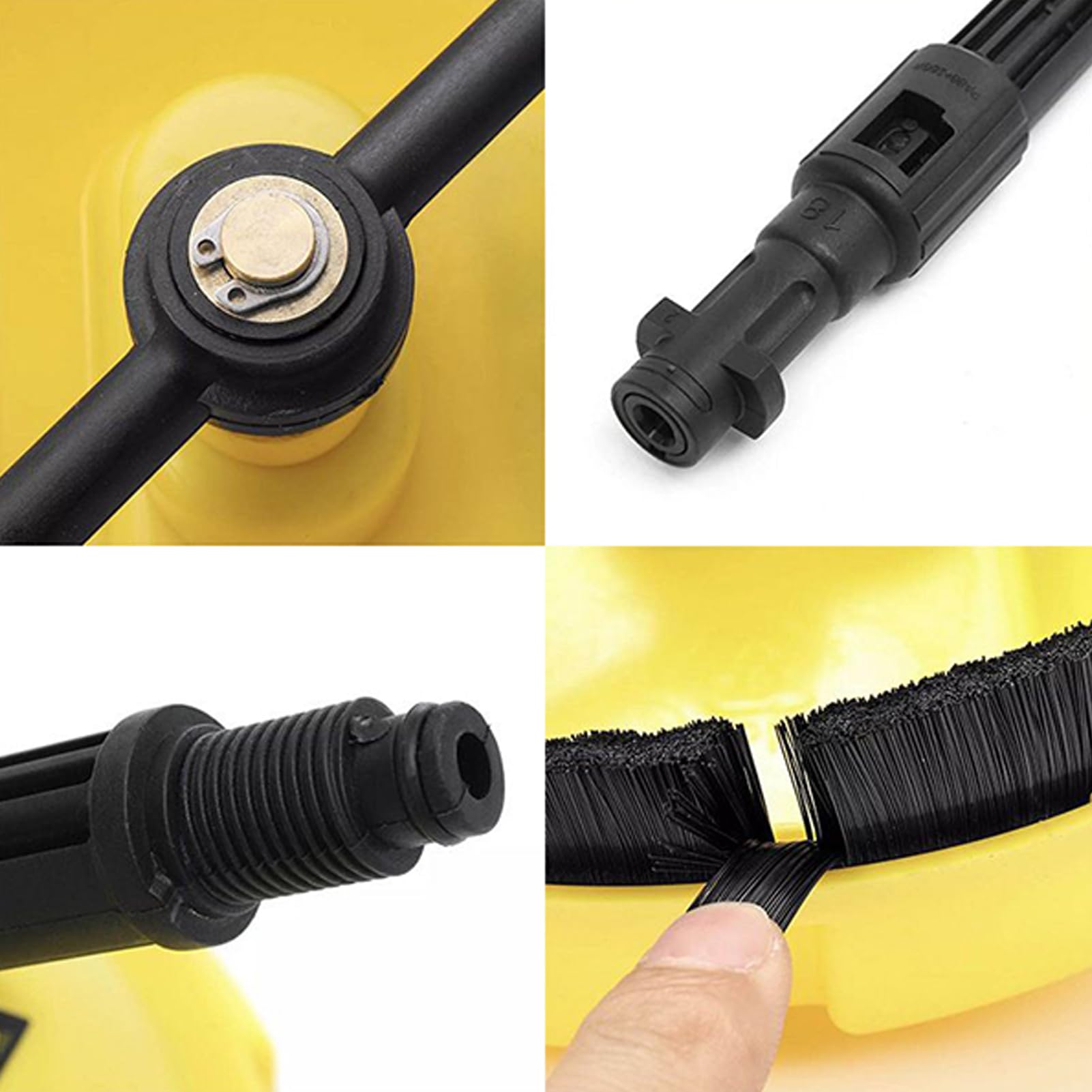 Rondella di pressione per il detergente per patio - Strumenti e miglioramento della casa | Rondelle a doppia detergente per patio | Serveri rondelle di potenza Cleaner | ABS Rondella di poten