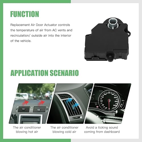 Miniatura 5 de SCITOO Reemplazo de actuador de puerta de mezcla de calentador HVAC para Buick para Rainier 2004-2007, para Chevrolet para Trailblazer 2003-2009,