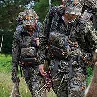 Vista 6 de SPIKA Binocular Arnés Pecho Pack, Bino Case con Telémetro Impermeable Bolsa para Caza