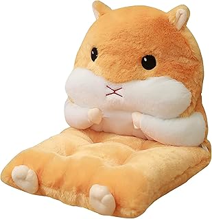 AZCHEN Hamster seat Cushion Decorative Pillow Standard Throw Pillow Cushion Home Chair Cushion (15.7 in*35.4 in, Orange)