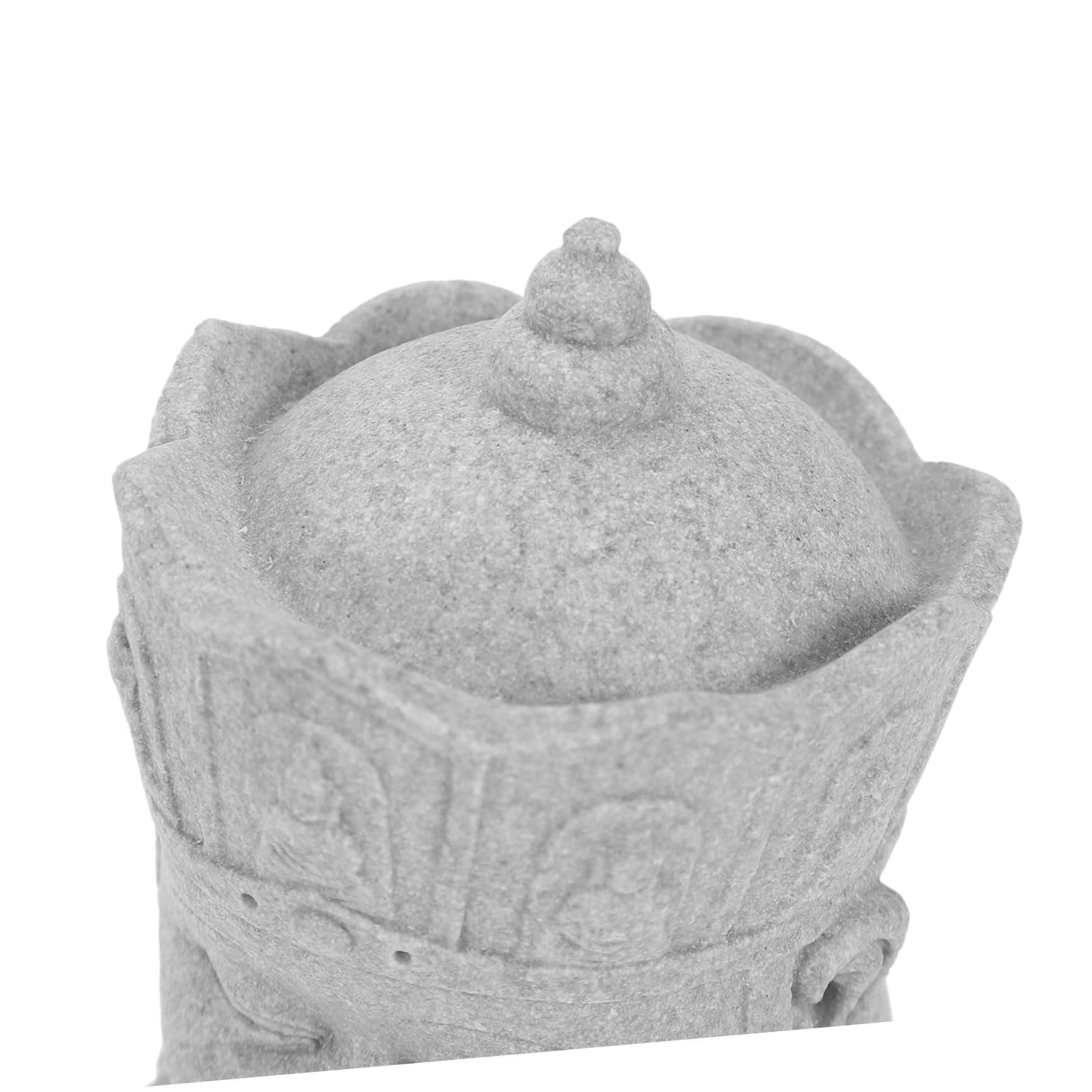 BESPORTBLE 3piezas Estatua De Buda para Acuario Escultura De Arenisca Decorativa Adorno para Jardín y Hogar Miniatura De para Peceras y Espacios Interiores