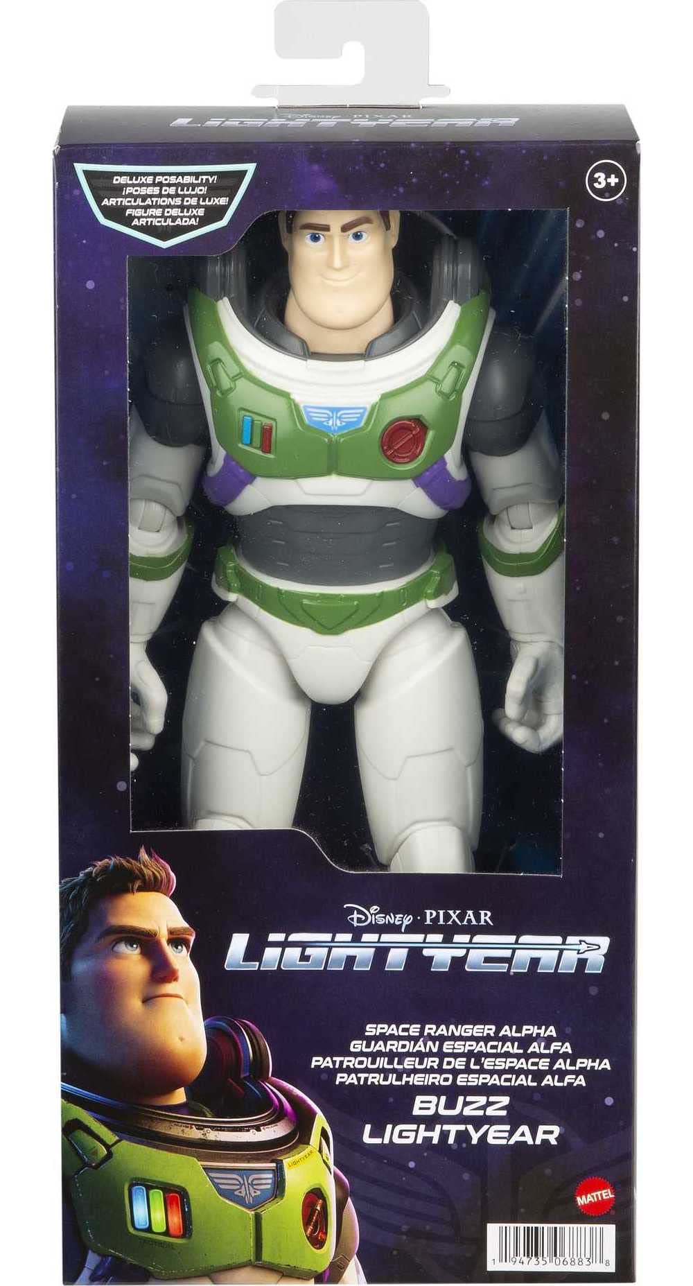 Pixar Lightyear Buzz Alpha grande Figura 30 cm de juguete, regalo para niños +4 años (Mattel HHK30) — view 6
