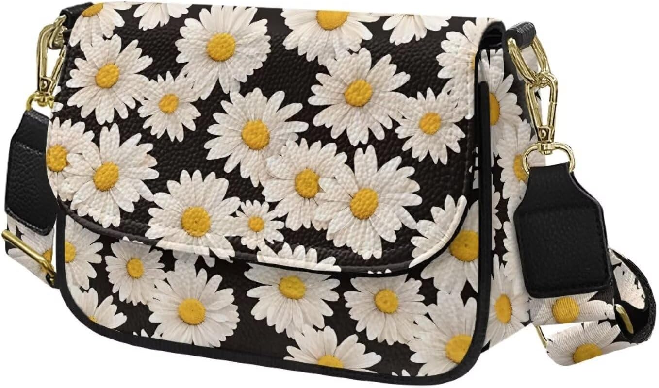 Shoulder Bag Small Fashion Leather Crossbody Handbag Women Tropical Cruise Purse Wallet Satchel Bag Clutch Purse