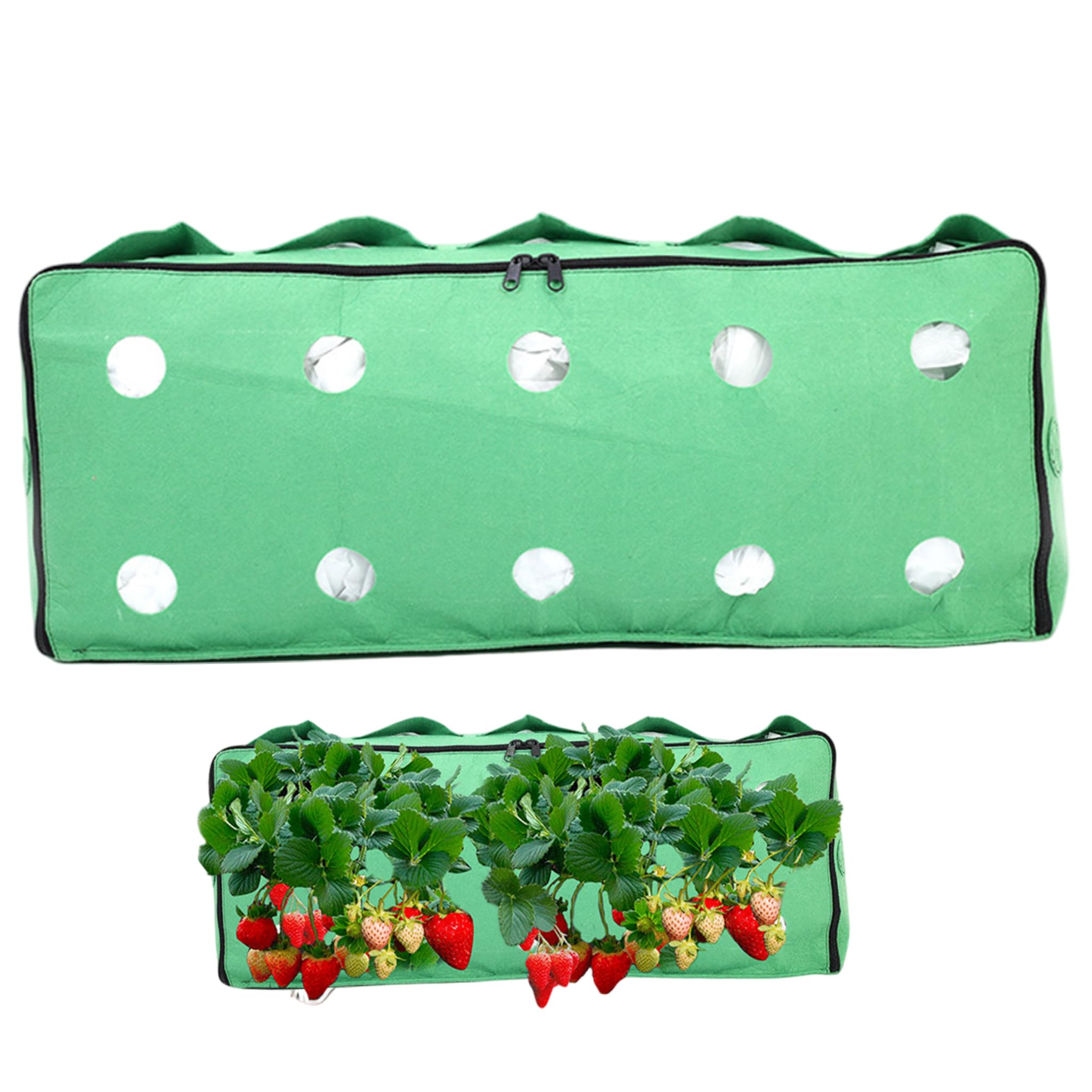 Jardineras de tela gruesa y resistente de 96 cm para viveros