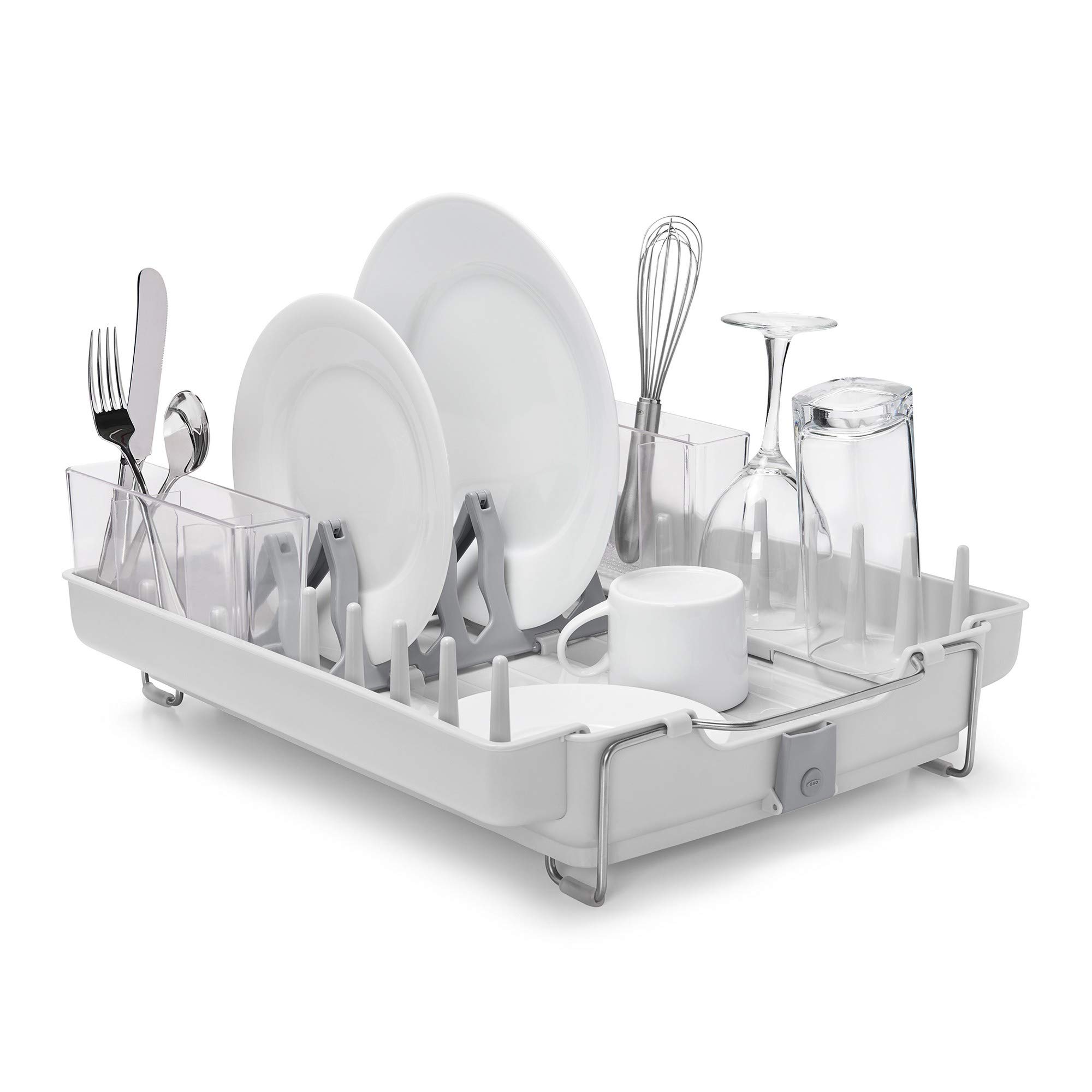 OXO - Good Grips Abtropfhalter & -ständer 1473480, Grau, 39x48 cm