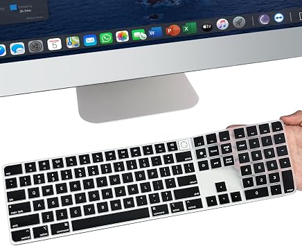 Silicone Keyboard Cover for 2021 New A2520 iMac Magic Keyboard