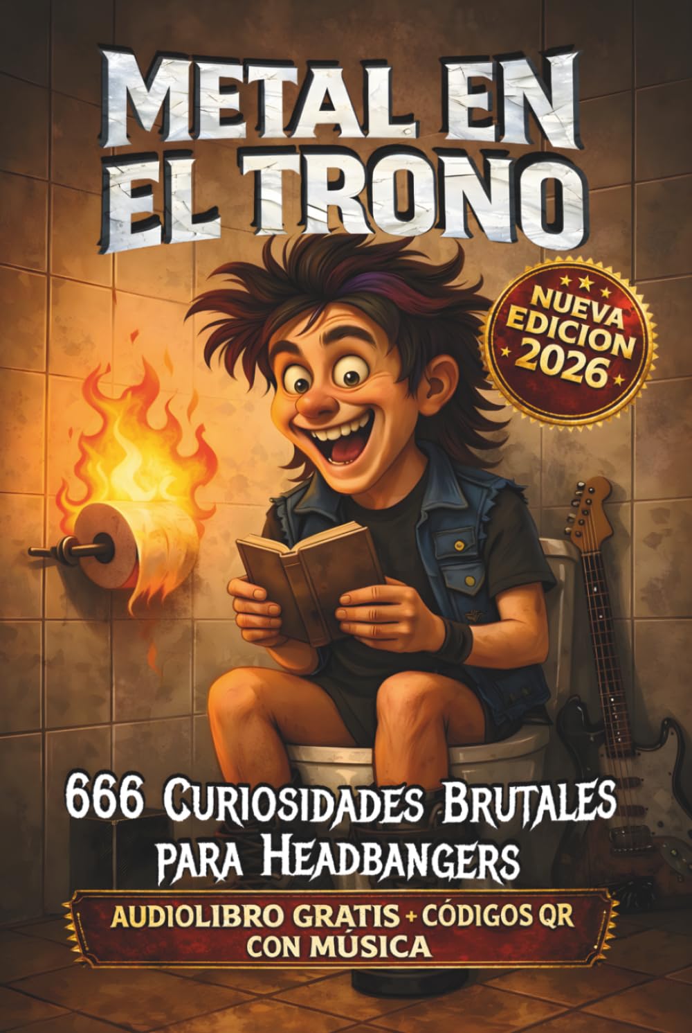 Metal en el Trono: 666 curiosidades brutales para headbangers. Un viaje salvaje por lo más loco del metal hecho para leer donde nacen las mejores ideas
