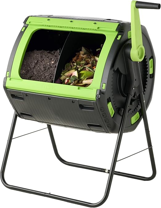Maze 180 Litre Compost Tumbler Outdoor Composting Bin Amazon.co.uk