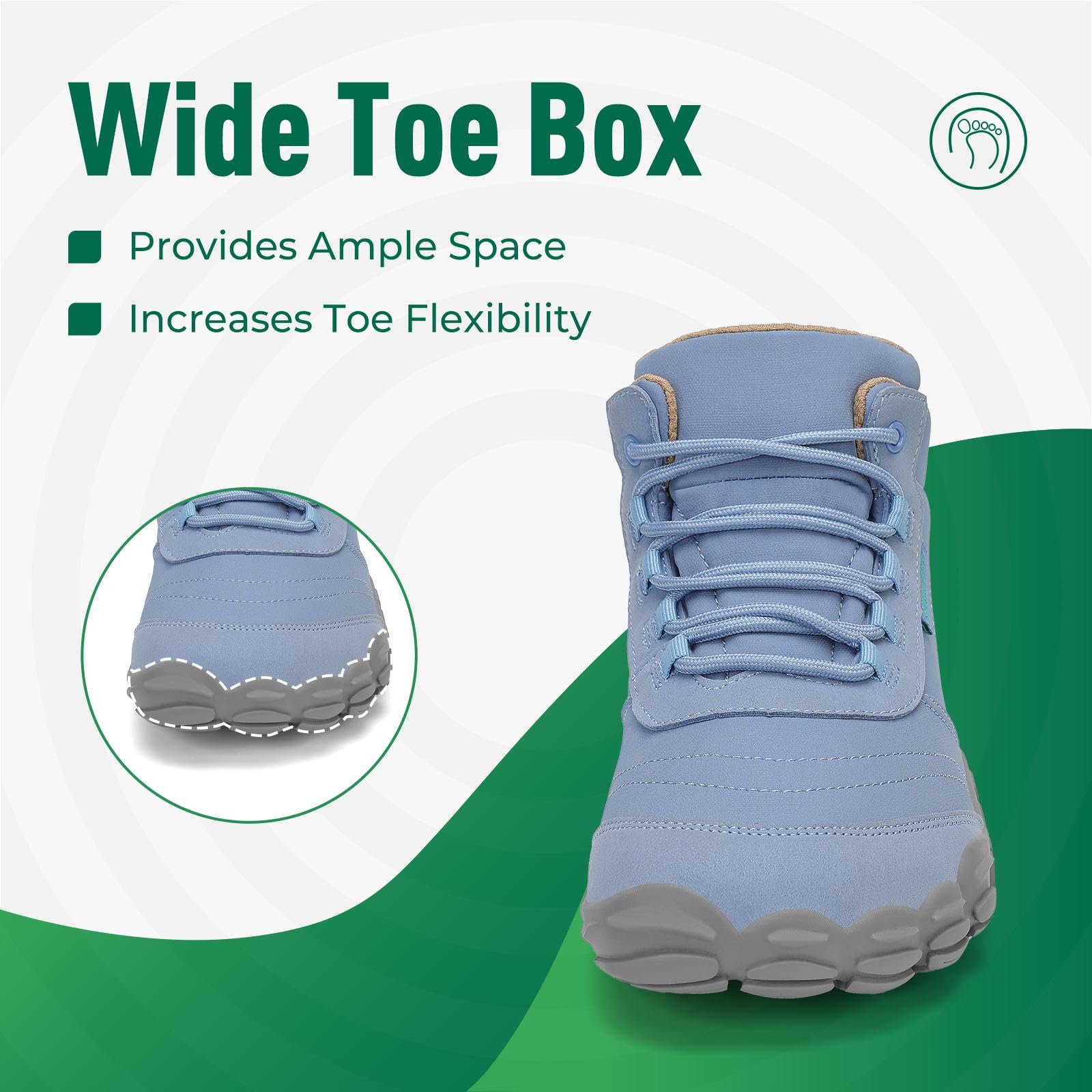 SAGUARO Barefoot Shoes Uomo Scarpe Barefoot Donna Scarpe Minimaliste Scarpette a Piedi Nudi Antiscivolo Scarpe Trail Running Traspiranti Scarpe Dita, EU Gr.36-48