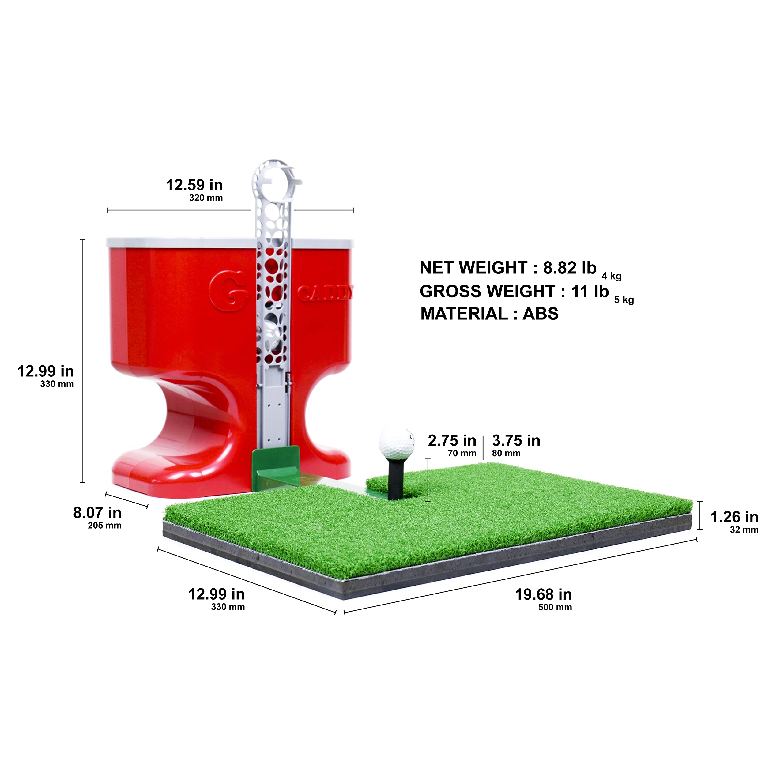 Amazon.com : Gravity Caddy: Fully Automatic Premium Golf Ball