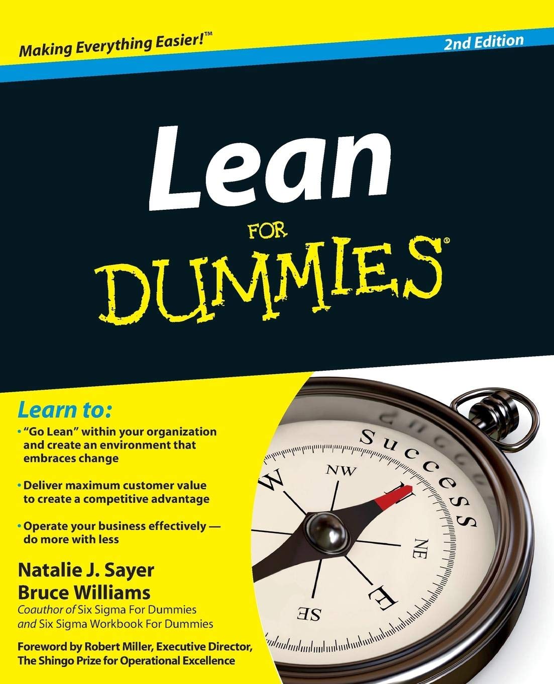 Lean For Dummies by N Sayer PAPERBACK 9781118117569