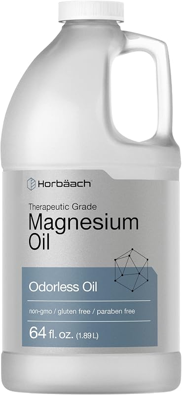 Horbäach Óleo de Magnésio com Cloreto de Magnésio, 1,89 L