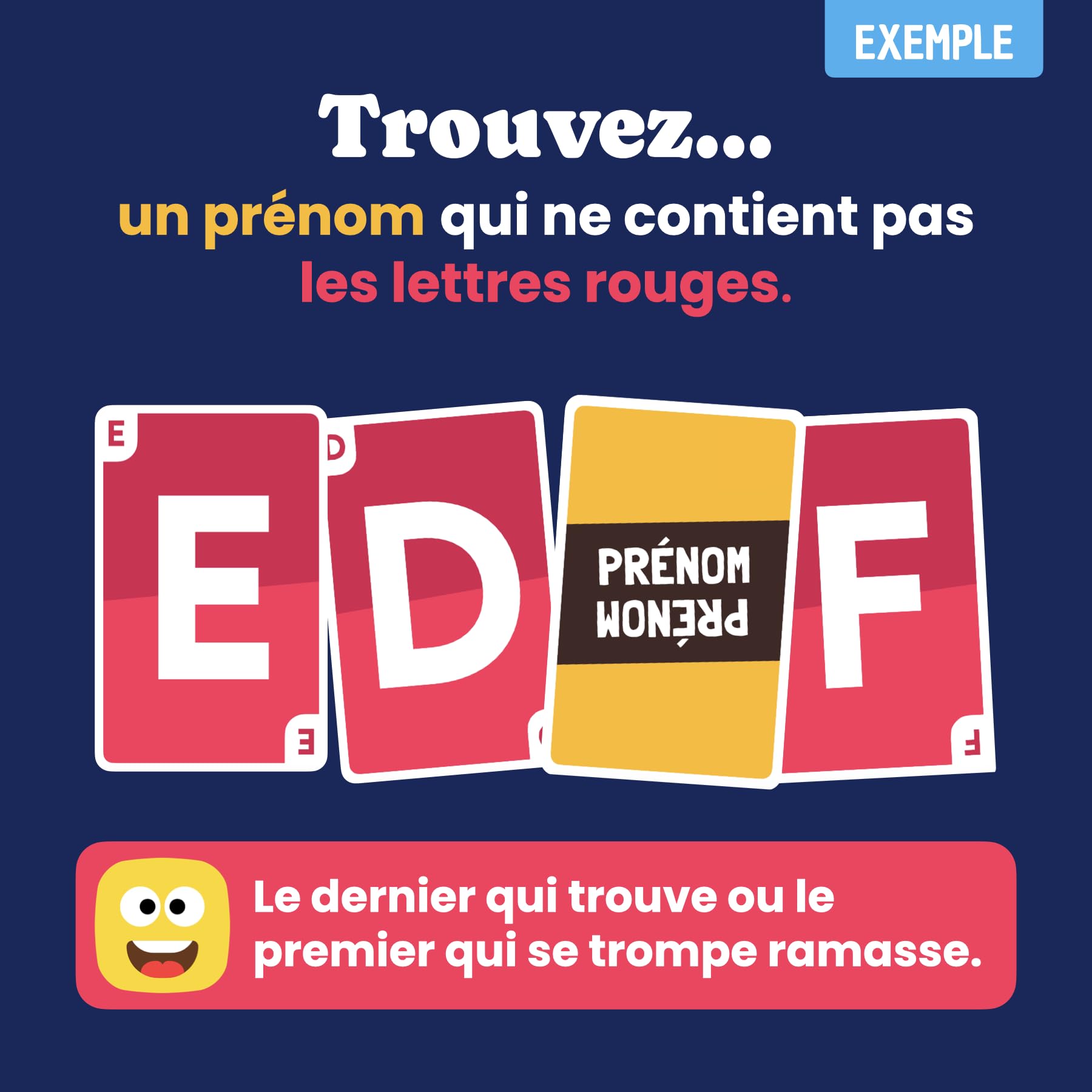 Momo jeu de société hilarant ambiance famille amis 2-8 joueurs 8 ans+