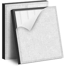 HY4866 Replacement Filter 2 Pack, 3-in-1 H13 True HEPA Filter with Extra 2 Pre-Filters, Compatible with MORENTO HY4866, WESTHEY HY4866, YIOU M1 Air Purifier Models, Enhanced Version